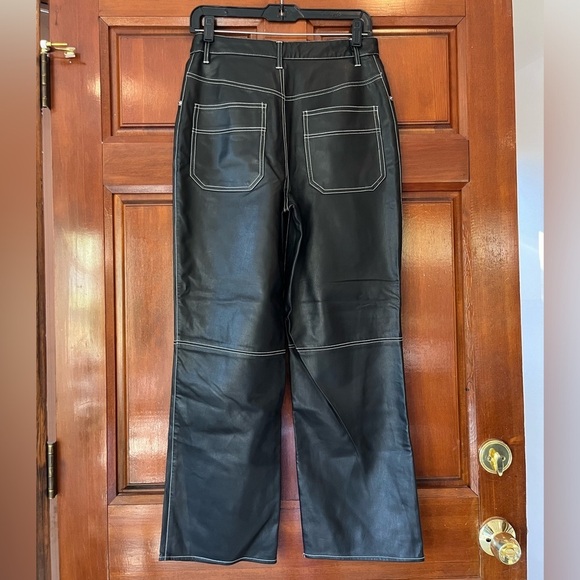 Free People We The Free The It Factor Vegan Leather Pants - Picture 6 of 15